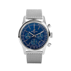 Breitling Transocean Men's Watch Silver (AB015112/C860-154A)