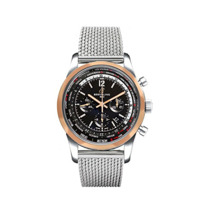 Breitling Transocean Unitime Pilot Men's Watch Silver (UB0510U4/BC26-152A)