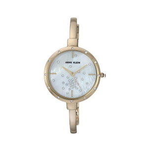 Anne Klein Swarovski Crystal Watch For Women Gold (AK/3274GBST)