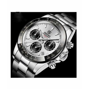 Benyar Exclusive Chronograph Watch for Men Silver (BY-1175)