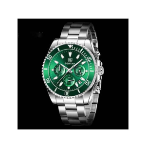 Benyar Chronograph Men’s Watch Silver (BY-1204)