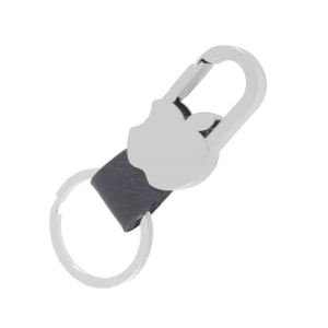 G-Mart Waist Buckle Apple Metal Key Chain