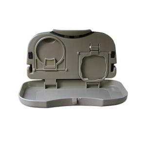 G-Mart Foldable Car Back Seat Table Stand Gray