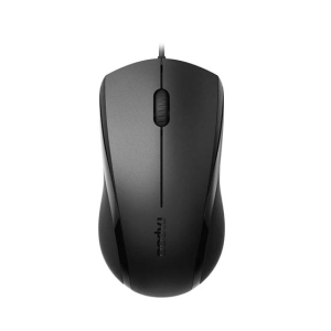 Rapoo Slient Optical Wired Mouse (N1200)-Black