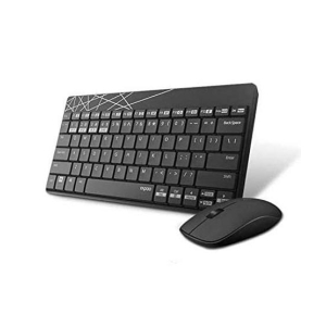 Rapoo Multi-mode Wireless Desktop Set Black (8000M)