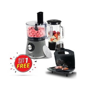 Cambridge 11 in 1 Food Processor Grey (FP-2435)
