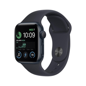 Apple Watch SE 2nd Gen 40MM Midnight Aluminium Case with Midnight Sport Band - GPS