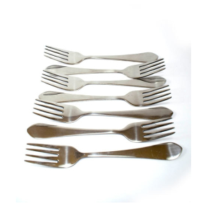 ZS Store Stainless Steel Classic Fork Pack Of 6