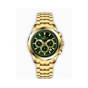 Timezone Chronograph Dayflux Watch For Men (TZ-1325)-Green