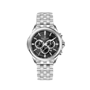 Timezone Chronograph Delta Aether Watch For Men (TZ-1327)-Black