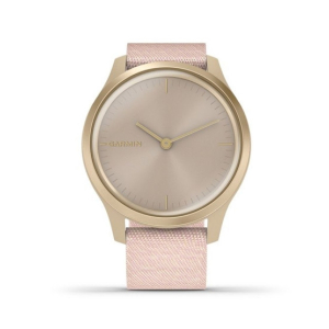 Garmin Vivomove Style Hybrid Smartwatch For Women Blush Pink