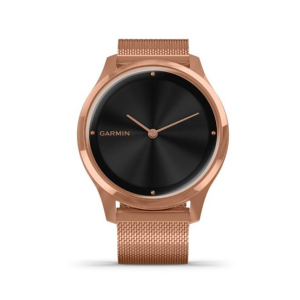 Garmin Vivomove 18K Hybrid Smartwatch For Women Rose Gold