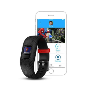 Garmin Vivofit Jr 3 Marvel Spiderman Smartwatch For Kids Black