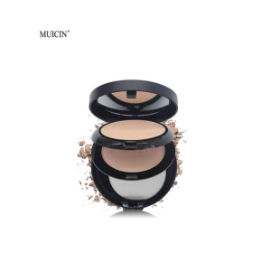 Muicin Luminous 3 in 1 Two Way Compact Face Powder - Fair 100