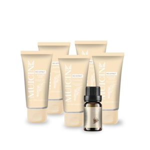 Muicin Citron Niacin Glow & Blow Facial Kit - 6 Steps