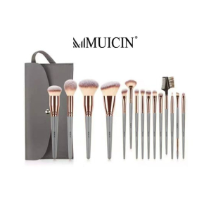 Muicin Metallic 20 Pieces Eye & Face Makeup Brushes Set