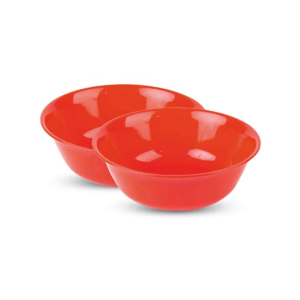 Appollo Saga Bowl Medium (Pack Of 2)-Red