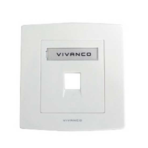 D-Link Shuttered Simplex Face Plate (VCA10)