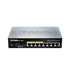 D-Link 8-Port Gigabit PoE Switch (DGS-1008P)