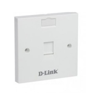 D-Link Face Plate Single Keystone Jack (NFP0WHL11)