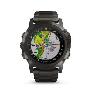 Garmin D2 Delta PX Aviator Smartwatch With DLC Titanium Band