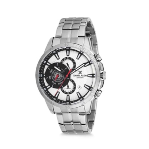 Daniel Klein Analog Men's Watch Silver (DK12126-1)