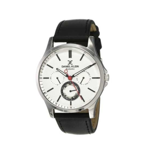 Daniel Klein Analog Watch For Men Black Silver (DK12118-2)