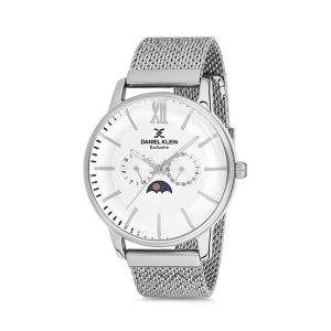 Daniel Klein Exclusive Men's Watch Silver (DK12120-1)