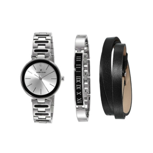 Daniel Klein Premium Watch With Bracelet For Women Silver (DK11794-1)