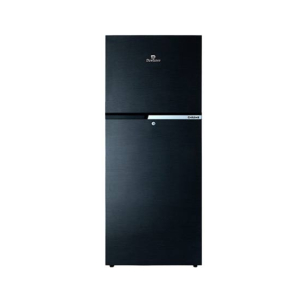 Dawlance Chrome FH Freezer-on-Top Refrigerator 13 Cu Ft Hairline Black (9178-WB)