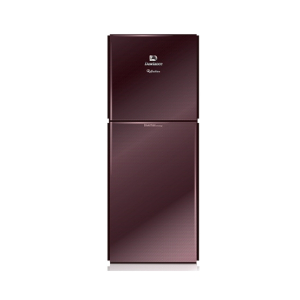 Dawlance Reflection Inverter Series Mirror Glass Door Refrigerator 10 Cu Ft Burgundy (9166-WB-GD)