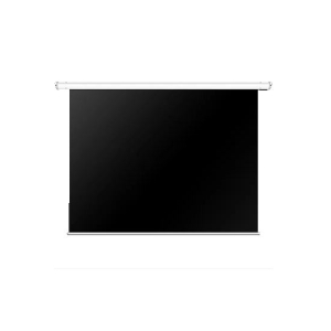 Deli Projector Screen with Remote Fiber Curtain (50440)