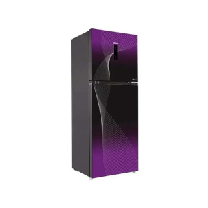 Haier Digital Inverter Glass Door Freezer-on-top Refrigerator 12 Cu Ft (HRF-346IF)-Purple