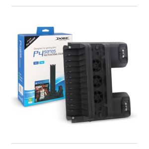 Dobe Multifunction Cooling Fan Stand with Dual Charging Station For PS4 (TP4-882)