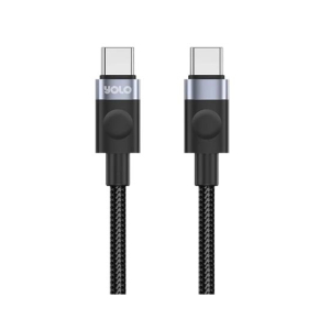 Yolo Flow Type-C to Type-C Fast Charging Cable Black (Y-079)