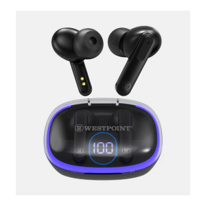 Westpoint Bluetooth Earbuds Black - (WP-101)