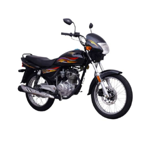 Super Star SS 125 Deluxe Self Start 5-Gears & Disc Brake - 2024 Model-Black-2024 Registration