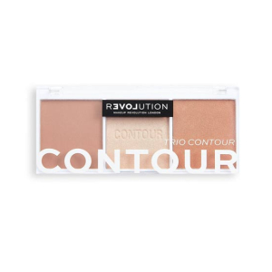 Revolution Relove Colour Play Contour Trio Palette Baked Sugar