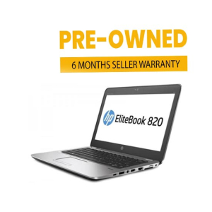 Hp Elitebook 820 G4 Core i5 7th Generation  8GB RAM 128GB SSD 500GB HDD 12.5inch Screen Free Laptop Bag