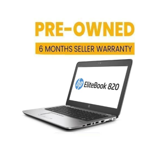 Hp Elitebook 820 G3 Core i5 6th Generation 8GB DDR4 RAM 128GB SSD 500GB HDD 12.5inch Screen Free Laptop Bag