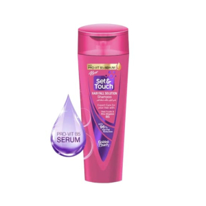 Golden Pearl Set and Touch Hair Fall Solution Shampoo 75ml