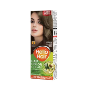 Golden Pearl Hello Hair Cream - Light Brown 5