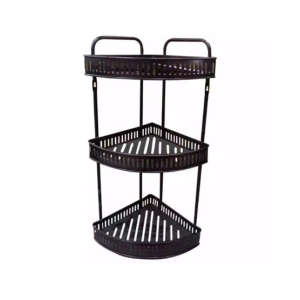 Easy Shop 3 Layer Metal Corner Rack For Washroom