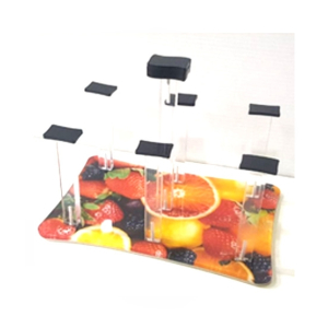 Easy Shop Acrylic 6 Pcs Glass Holder Stand (1327)