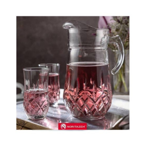 Easy Shop Elegant Glass Water Set Of 7Pcs (1368)