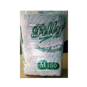 Easy Shop Filly Premium Baby Diaper Medium (Pack Of 50)