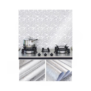 Easy Shop Oil Proof Kitchen Marble Wall Sticker