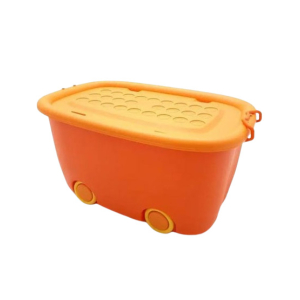 Easy Shop Plastic Storage Wheels Toy Box