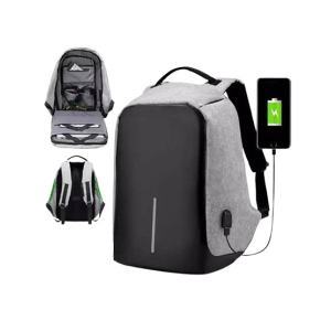 Easy Shop Portable Shoulder Bag with USB Charging Port
