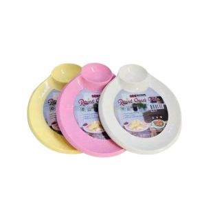 Easy Shop Round Shape Snack Plate